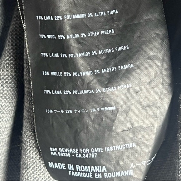 Prada Gray V-Neck Midi Dress - Authentic - Picture 7 of 7